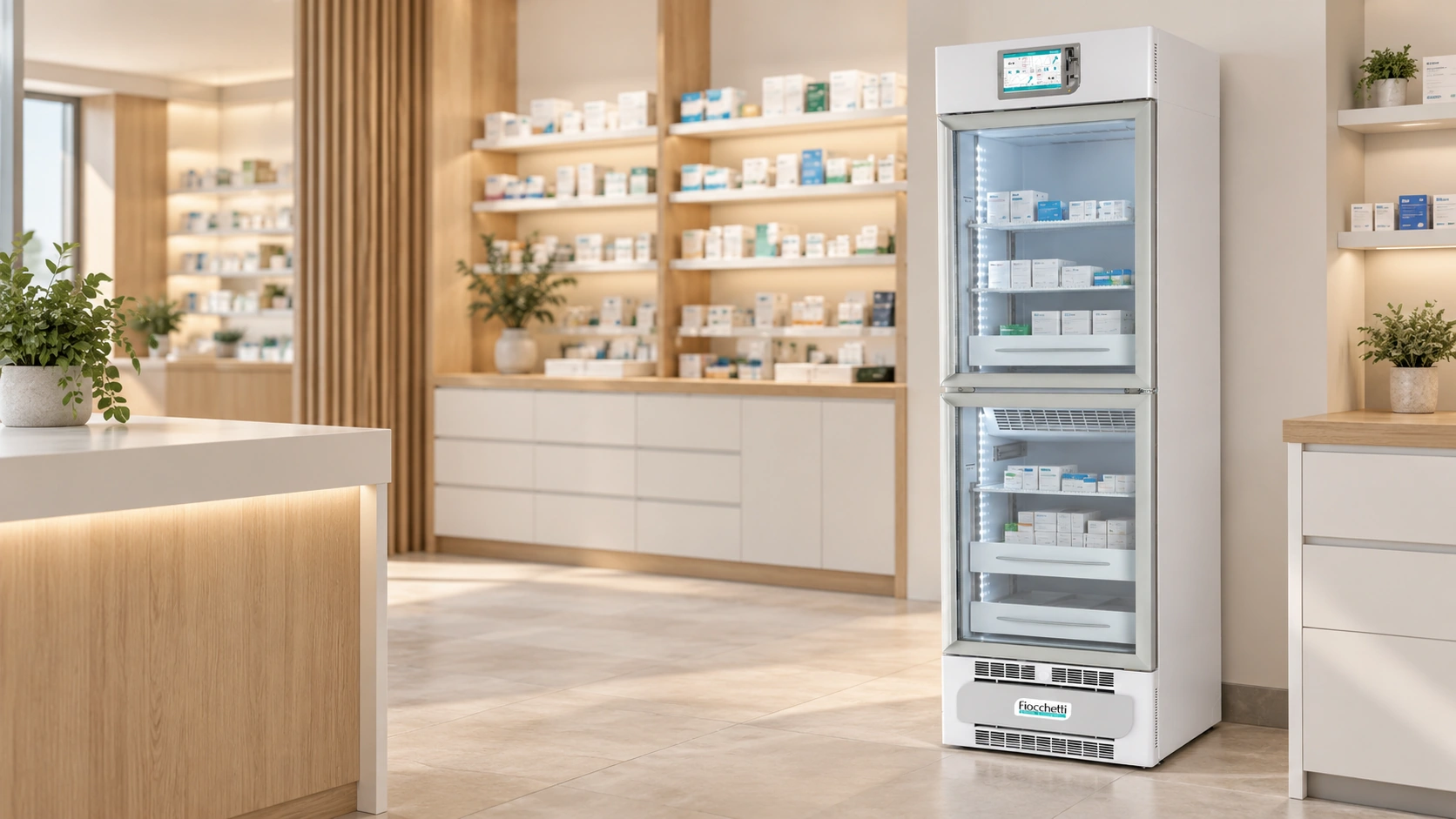 Frigoriferi per farmacia Conservazione professionale Forniture integrative per farmacie e uffici