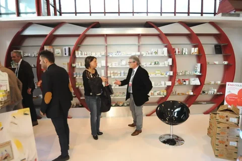 Arredo espositivo su misura dello stand INN PROGRESS