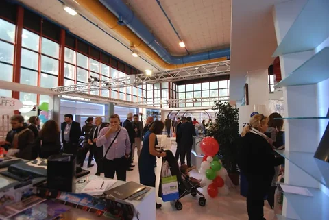 Stand INN PROGRESS in attività durante PharmExpo