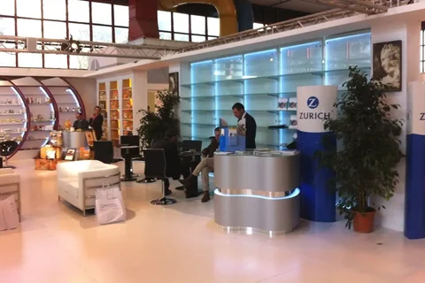 Team e visitatori nello stand INN PROGRESS