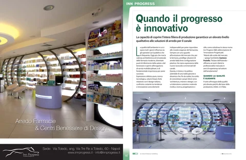 Doppia pagina NTs numero 92 di dicembre 2012 con l’articolo Quando il progresso è innovativo su INN PROGRESS